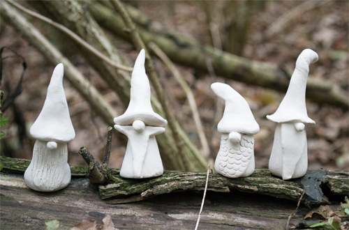 Gnomes van klei maken
