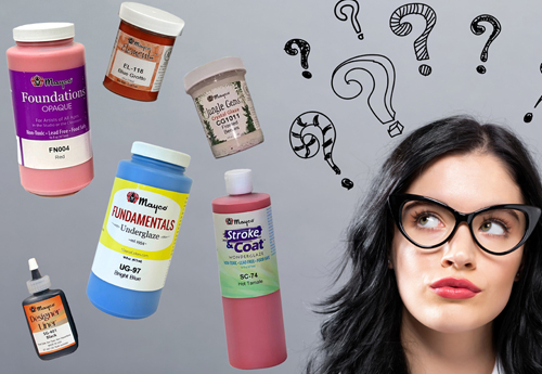 Workshop Mayco glazuren, de basis